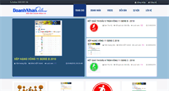 Desktop Screenshot of doanhnhanonline.net